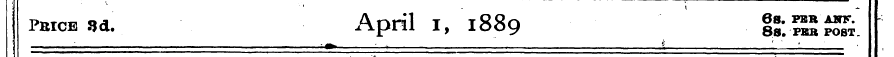 PEicBsm. April i, 188 9 ¦ &X ' £5. ¦ ¦ ¦...