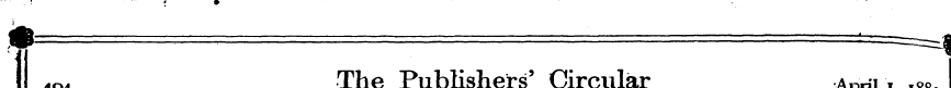 •'• . ¦ f • ^ . i I 404 The Publishers' ...