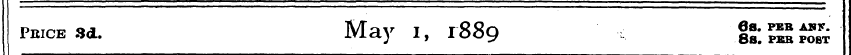 p«icB8d. May i, 1889 I2:™££