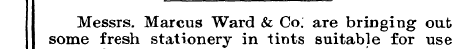 Messrs. Marcus Ward & Co; are bringing o...