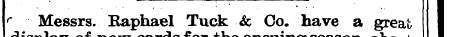 r Messrs. Raphael Tuck & Co. have a grea...