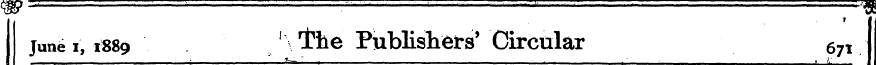 '{ ' ~ r ••• ' ' * W g Tune i1889 ' ^e P...