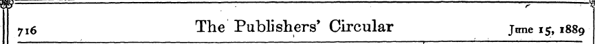 7I6 The Publishers' Circular jtme 15,188...
