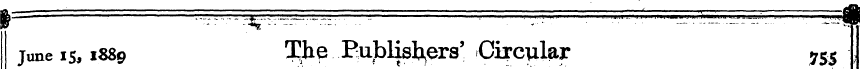 June is1889 The Publishers '' Circular 7...