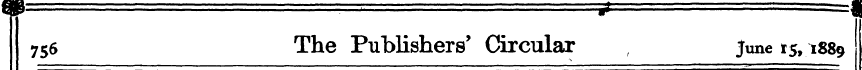 m ¦ ¦ *« 756 The Publishers' Circular Ju...