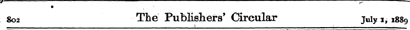 ? : : - . ^ 802 The Publishers * Circula...