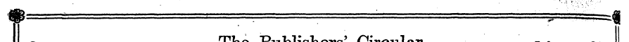 > v i ¦ ¦ ¦ "¦ ¦ ¦ 822 The Publishers' C...