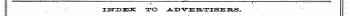 , - : : ; — T ^ I2&lt;TX)E!3C TO ADVERTISERS.