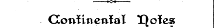 Continental !Qote»