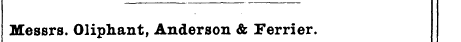 Messrs. Olip Ahant' , Anderson & Ferrier...