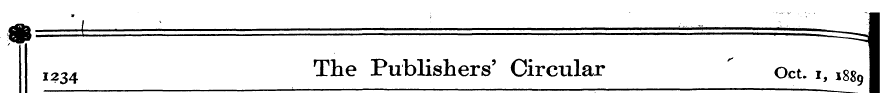 i2 34 Tlie Publishers' Circular " Oct. i...