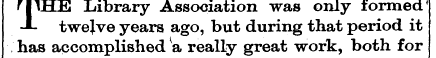 rJlHE Library Association was only forme...