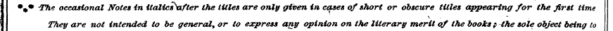 *m + -The occasional Notes in ilalics\tf...