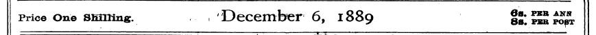 price one smiling. December 6, 1889 ISIh...