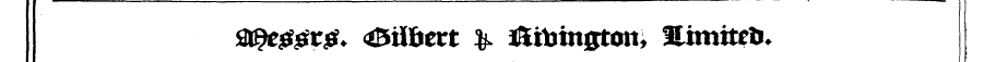 $®e$$z&. Gilbert & ftftington, JUmitetu