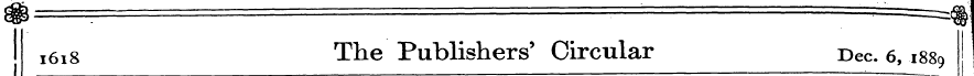 I l6i8 The Publishers' Circular Dec. 6, ...