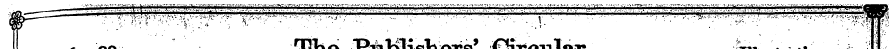 pec. 6,1889 A P^e PtiMIishLers' CHrcular...