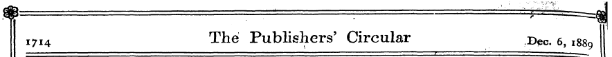 i 7i4 The Publishers' Circular BpG. 6,18...