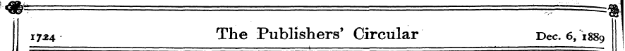 i7 *4 The Publishers' Circular Dec. 6, 1...