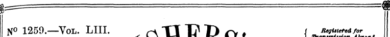 N 1 ° 1259.—Vol. LIII. . rA TI 1-1 T? D ...