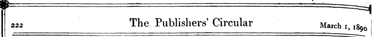 222 The Publishers' Circular March i, i$...