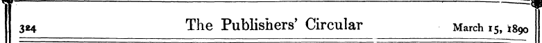 3£4 The Publishers' Circular March 15, 1...