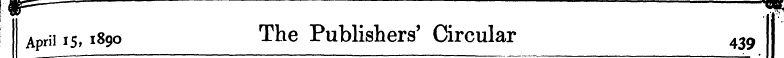 April 15,1890 The Publishers' Circular 4...