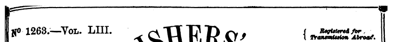 ¦ ¦¦ . ¦ 1 r ,- m IB 1 I* no 1263.—Vol. ...