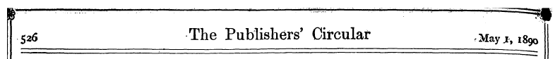 526 The Publishers' Circular May * , 18 ...