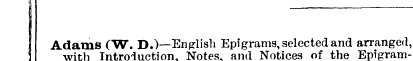 Adams with with In Introiucti (W troiuct...