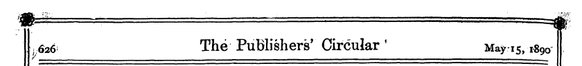 ,626> The Publishers' Circular ' May 15,...