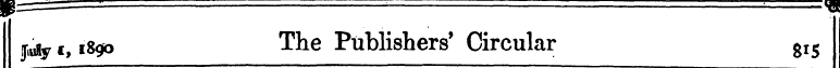 juiy f, 1890 The Publishers' Circular gI...