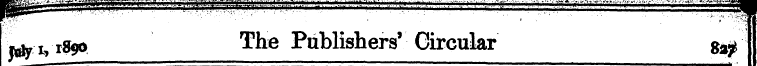 W viS* The Publishers' Circular g^