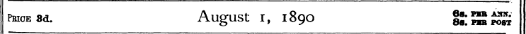 PMOESd. AugUSt I, I89O jftSS ^S