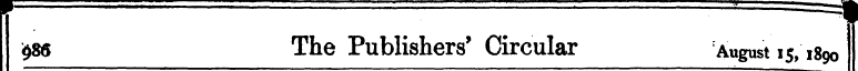 $86 The Publishers' Circular August 15, ...