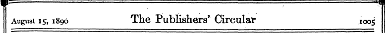W • • • ' , ' a ?l August 15,1896 The Pu...