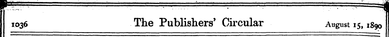 1036 The Publishers' Circular August 15,...