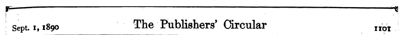 ^_ , . , u Sept. i, 1890 The ^^ Publishe...