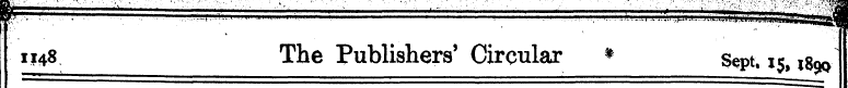 1148 The Publishers' Circular * Sept, 15...