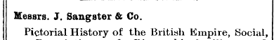 Messrs. J. Sangster & Co. Pictorial Hist...