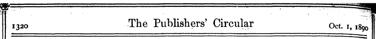 I32o The Publishers' Circular Oct. i, i8...
