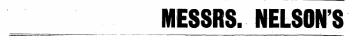 MESSRS. NELSONS