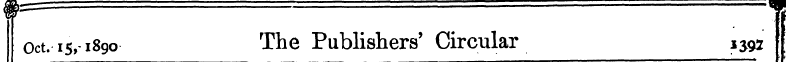 m • M Oct.-1.5,-1890- The Publishers' Ci...