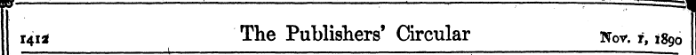 r 4i* The Publishers' Circular Nov. r, 1...