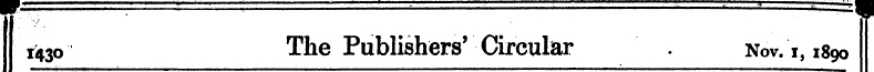 r43 o The Publishers' Circular . Nov. ' ...