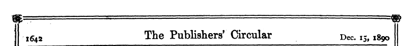 m —<® ii ii l6 ^ The Publishers' Circula...