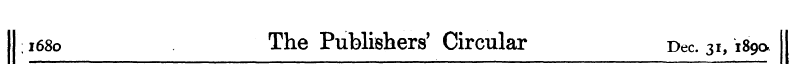 :i68o The Publishers' Circular Dec. 31,1...