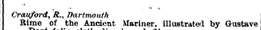 Crauford Rime , of R., the Dartmouth Anc...
