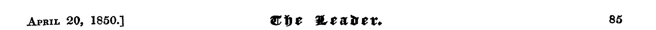 April 20, 1850.] &!>£&£&&£?+ 85