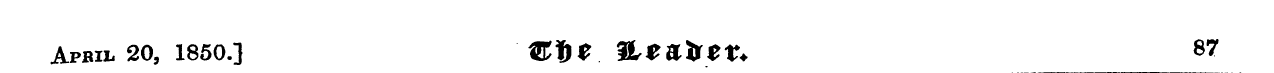 Apbil 20, 1850.] &t>e 3Le&ttev+ 8?